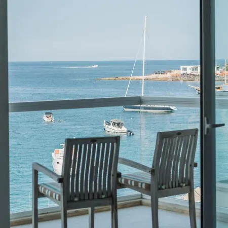 Luxury Sea View In Prime Location San Ġiljan